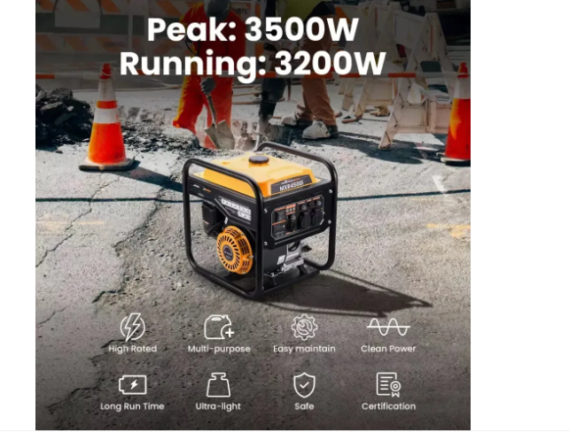 Генератор інверторний MaXpeedingRods MXR4500i