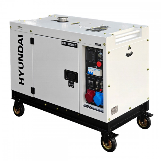 Генератор дизельний Hyundai DHY 10000SE T електрозапуск 8,5 кВт  ATS