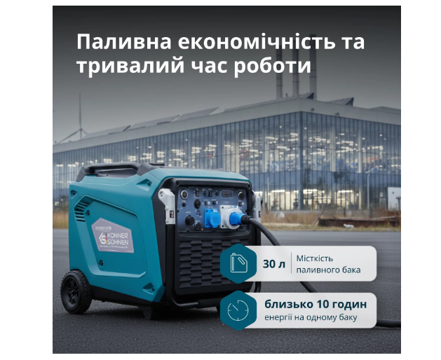 Інверторний генератор KS 9500iE S ATSR