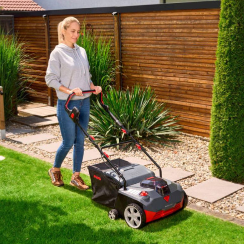 Акумуляторний аератор Al-Ko 38.6 Li Combi Care (114041): Свобода рухів для ідеального газону