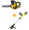 Акумуляторний набір STANLEY FATMAX V20: Ланцюгова пила SFMCCS630 та Потужний тример SFMCST933