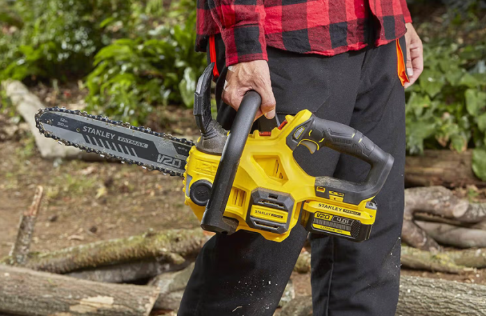 Акумуляторний набір STANLEY FATMAX V20: Ланцюгова пила SFMCCS630 та Садовий секатор SFMCPP32