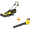 Акумуляторний набір STANLEY FATMAX V20: Самохідна газонокосарка SFMCMWS251 та Потужна повітродувка SFMCBL7