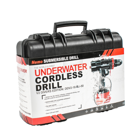 Підводний акумуляторний дриль-шуруповерт Nemo V2 Divers Edition Drill - 50M