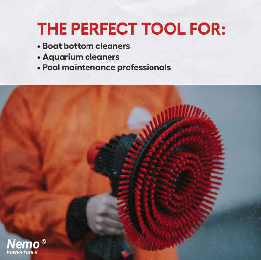 Акумуляторний очисник корпусів суден Nemo Hull Cleaner Electric Brush