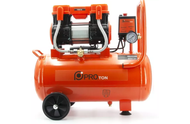 Компресор безмасляний PROton AC-24 NO (захист від перегріву)  1100 Вт Число обертів  2850 хв