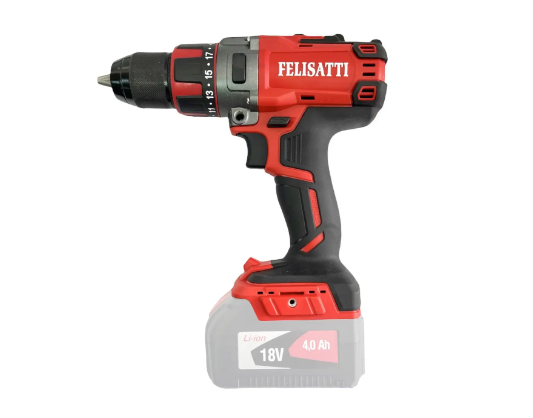 Акумуляторий ударий дриль-шурупокрут Felisatti ДАУ-13/18ВК/P15009, 18В, 450-1700 об/хв, 65 Нм (без АКБ ,ЗП)