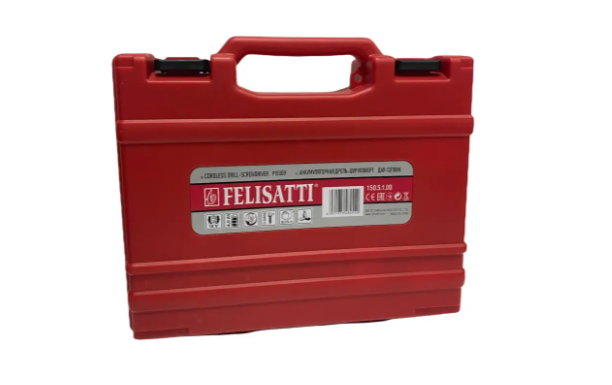 Акумуляторий ударий дриль-шурупокрут Felisatti ДАУ-13/18ВК/P15009, 18В, 450-1700 об/хв, 65 Нм (АКБ 4А. ЗП)