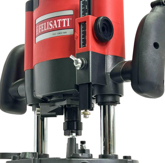Фрезерна машина Felisatti FT6102, 2200 Вт, 12000-21000 об/хв, цанга 8/12 мм.