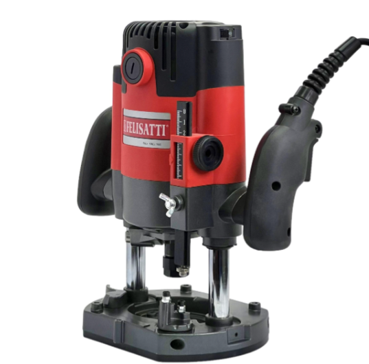 Фрезер Felisatti ФМ-62/2100Э/F61010 , 2100 Вт, 8000-25000 об/хв, цанга 8/12 мм. хід. 62 мм.
