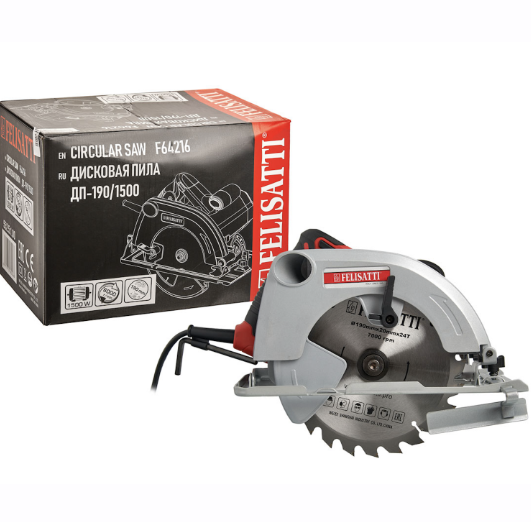 Пилка дискова Felisatti ДП-190/1500/F64216 (Steel підошва)