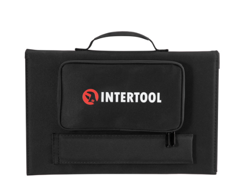 Портативна  сонячна  панель INTERTOOL PS-0003 , 100 Вт