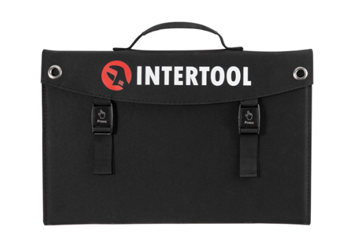 Портативна  сонячна  панель INTERTOOL PS-0003 , 100 Вт
