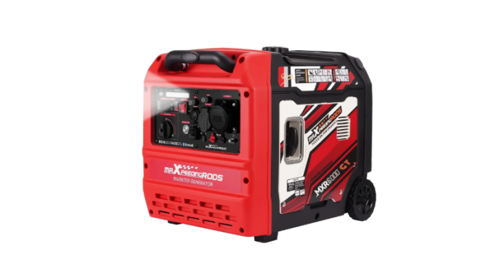 Інверторний генератор MaXpeedingRods MXR6000GT 5,5 кВт, Бензин/газ, 230 В, Bluetooth, електростарт, ECO режим
