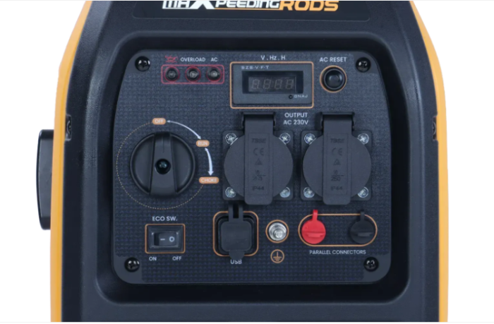 Інверторний генератор MaXpeedingRods MXR3500i - 3,3 кВт, LCD-дисплей, 57Дб, ECO-режим