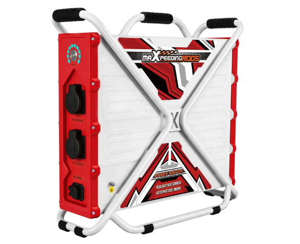 Зарядна станція MaxpeedingRods MXR-PG3600 Чиста синусоїда, IP54,  швидка зарядка, 30 дБ, 3600 Вт