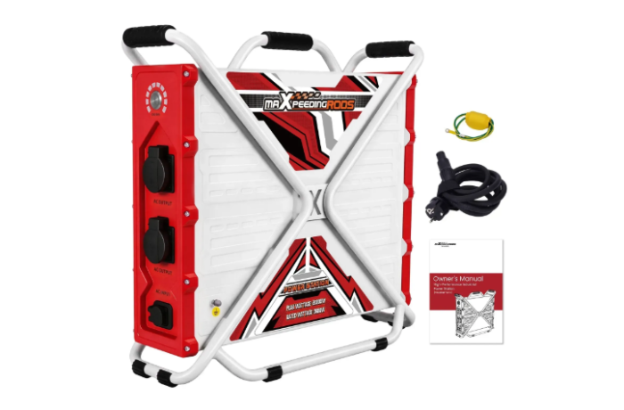 Зарядна станція MaxpeedingRods MXR-PG3600 Чиста синусоїда, IP54,  швидка зарядка, 30 дБ, 3600 Вт