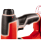 Акумуляторний степлер Einhell TE-CN 18 Li - Solo (4257790) 20 пострілів/хв, скоби та цвяхи, регулювання глибини