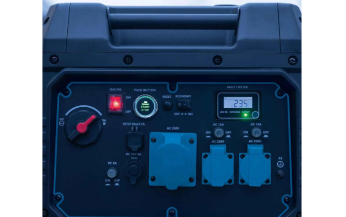 Генератор інверторний Scheppach SG7000i електростарт, 15 л бак,  230 В/32 А, USB,ECO