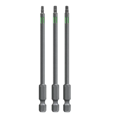 Набор торсионных бит 100 мм, Torx TT10/15/20, 3 шт, KWB (123341)