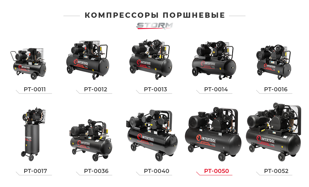 Линейка компрессоров STORM